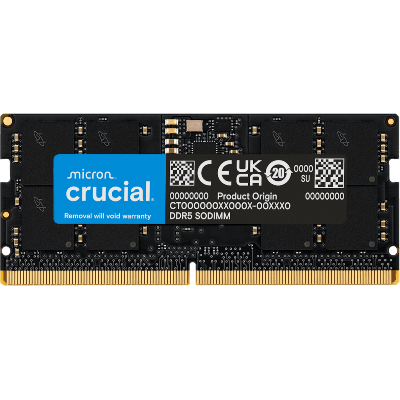 Mémoire RAM Portable CRUCIAL 64GB DDR5