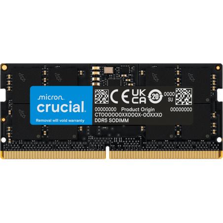 Mémoire RAM Portable CRUCIAL 64GB DDR5