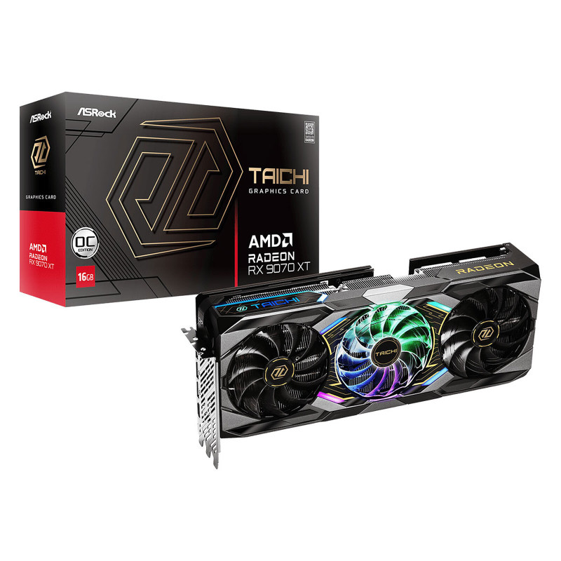 Carte Graphique AMD Radeon RX Taichi 9070 XT 16GB
