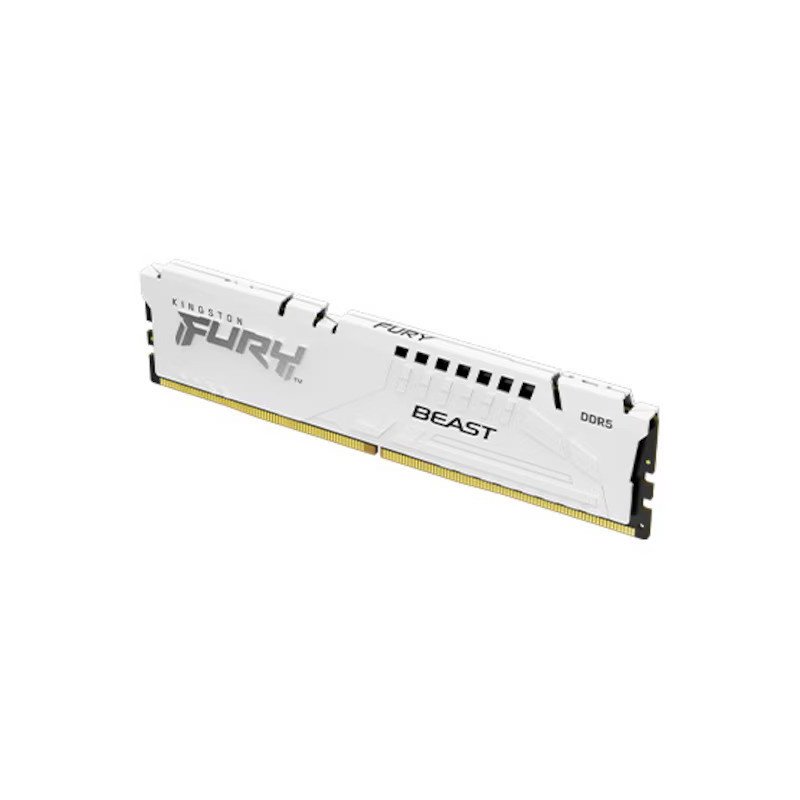 Kingston FURY Beast 16 Go DDR5 6400 MHz CL32 - Blanc