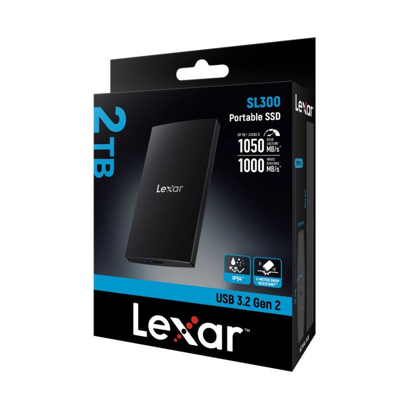 Lexar SL300 Portable 2TB SSD